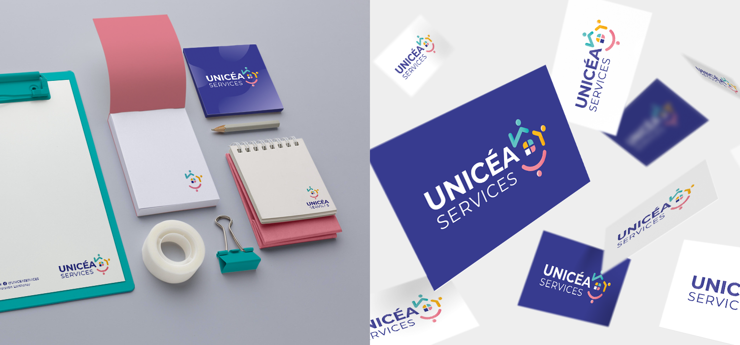 Unicea-Services-identite-visuelle-illustration-post-facebook2 Charte graphique, identité visuelle, carte de visite, logo créés à Orléans