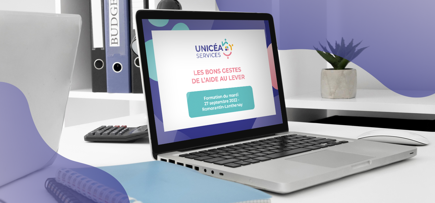 Unicea-Services-identite-visuelle-illustration-post-facebook8 Création de modèle Powerpoint sur Orléans pour Unicéa Services