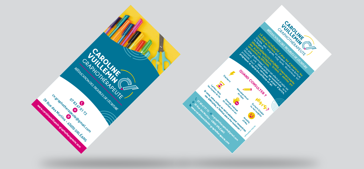 caroline-vuillemin-creation-flyer-ouverture-commerce-orleans Graphisme flyer ouverture boutique et cabinet à orléans
