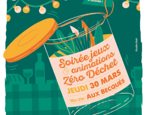 Soirée zéro déchet – illustration & affiche