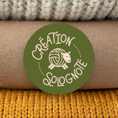 création d'un logo pour une entreprise artisanale de tricot et de crochet sur Orléans